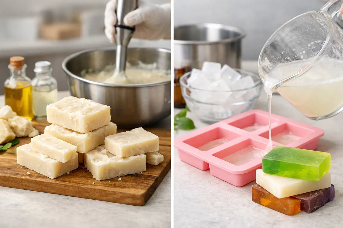 Cold Process vs Melt and Pour Soap