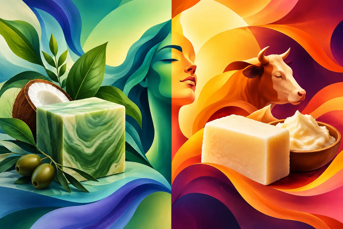 Vegan Soap vs Tallow for a Mindful Skin Ritual