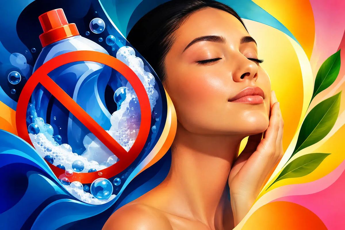 Why Avoid Detergent Cleansers for Your Skin?