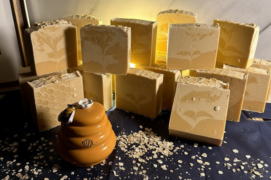 Honey & Goat Milk Soap – 3:2 Ratio