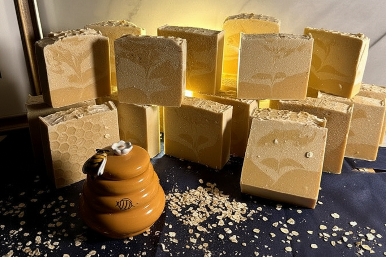 Honey & Goat Milk Soap – 3:2 Ratio