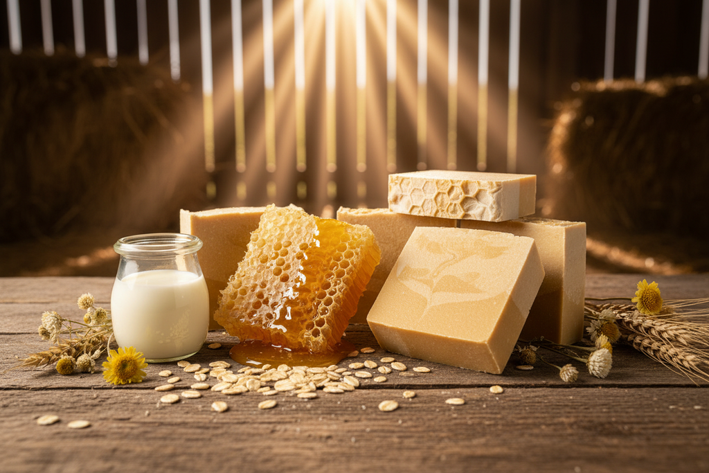 Honey & Goat Milk Soap – Barn Setting